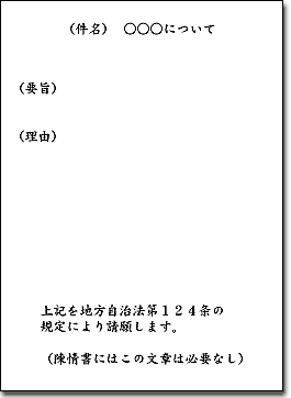 請願書２